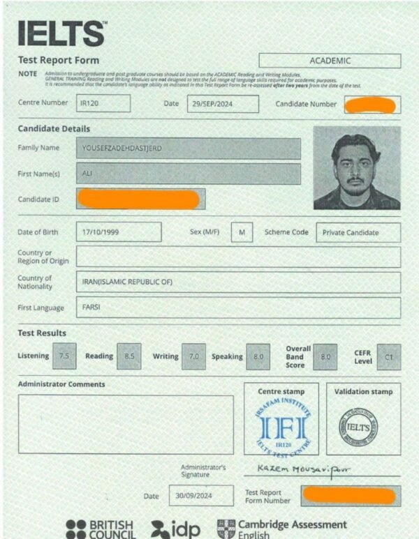 Buy Ielts Certificates online